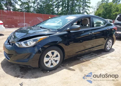 2016 Hyundai Elantra Se из США, поврежденный, VIN 5NPDH4AE6GH706401